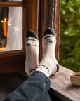 Cozy Nordic Socks for Women - Beige