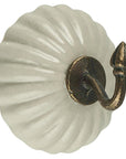 Hook With Ceramic Adornment