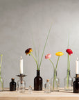 Glass Bottle with Cork Transparent