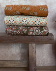 Quilt w. paisley pattern