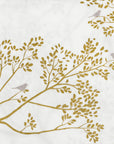 Napkin golden bird