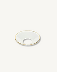 Candle Ring Transparent/Golden Edge