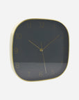 Wall clock, Dark grey