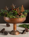 Bowl on Stand Copper