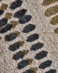 Cushion cover, Off- white; Mustard