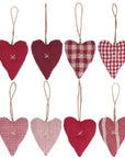 Nostalgic Christmas Hearts