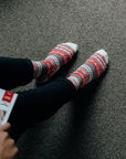 Cozy Nordic Socks For women - Pink