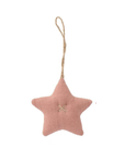 Hanging fabric stars
