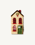 House Green Door and Wreath