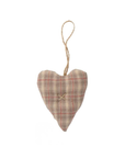 Fabric hearts red