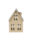 House Candle holder for slim candles - Beige