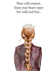 Wild woman Card