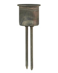 Candle holder spear for standard candles