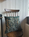 Embroidered Cushion Cover MOSS