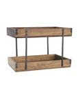 Wooden Tray - 2 Levels