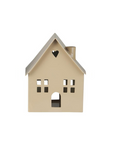 House Candle holder for slim candles - Beige