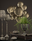 Circle Wall Decoration - Metal Brown
