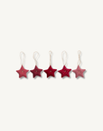 Fabric Stars red My Nostalgic Christmas