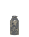 Jar with flower pattern