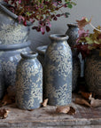 Jar with flower pattern