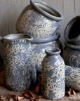 Planter - flower pattern
