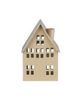 House Candle holder for slim candles - Beige