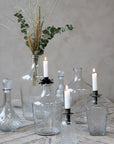 Candle holder for bottle