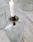 Candle holder for bottle