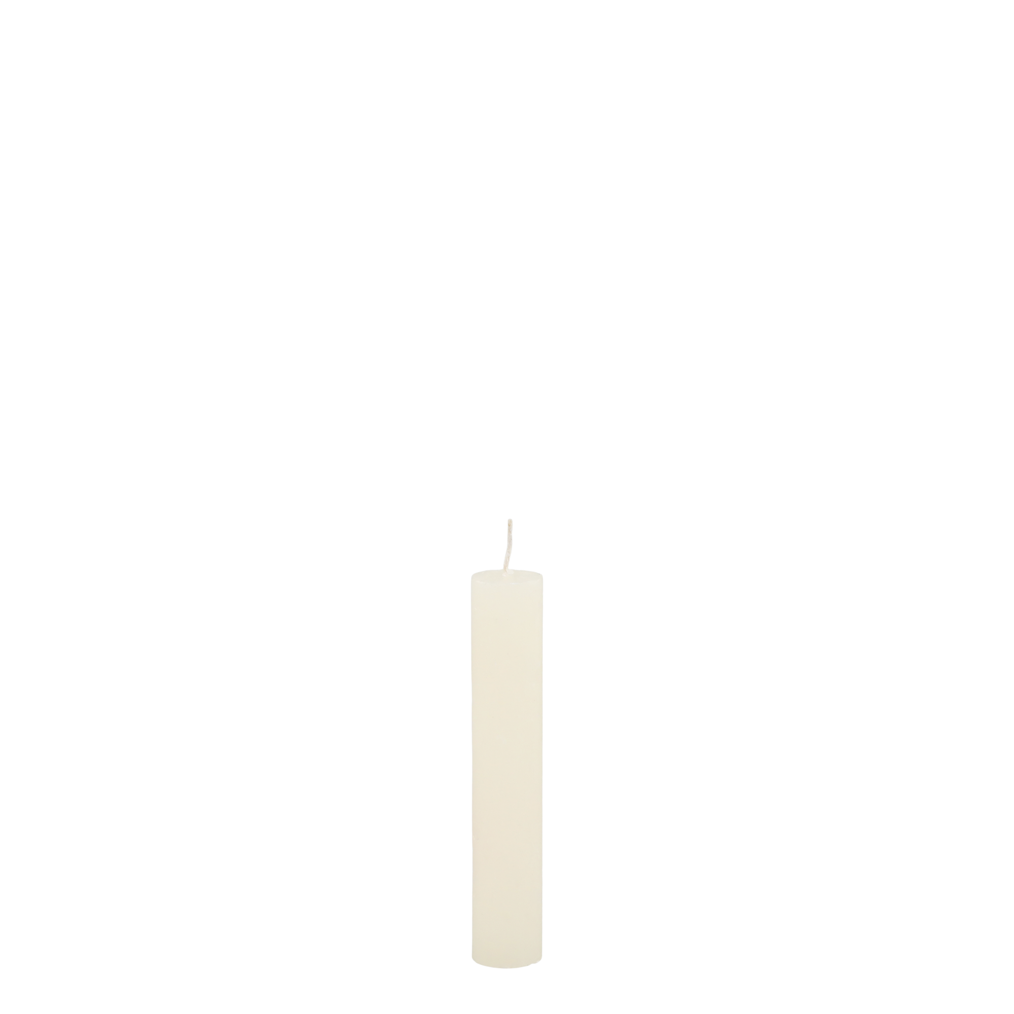 Short Dinner Candle rustic
