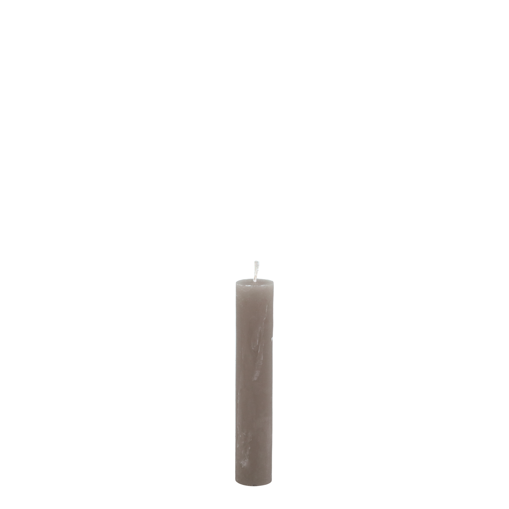 Short Dinner Candle rustic
