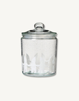 Glass jar Santa's helpers