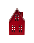 House Candle holder for slim candles - Red