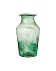 Green Glass Vase - Taper