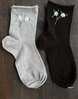 Hand Embroidered Socks