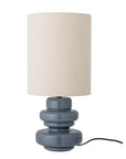 Glass Table Lamp, blue