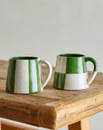 Floki Mug, Green checkered