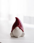 Ceramic Gnome with red hat