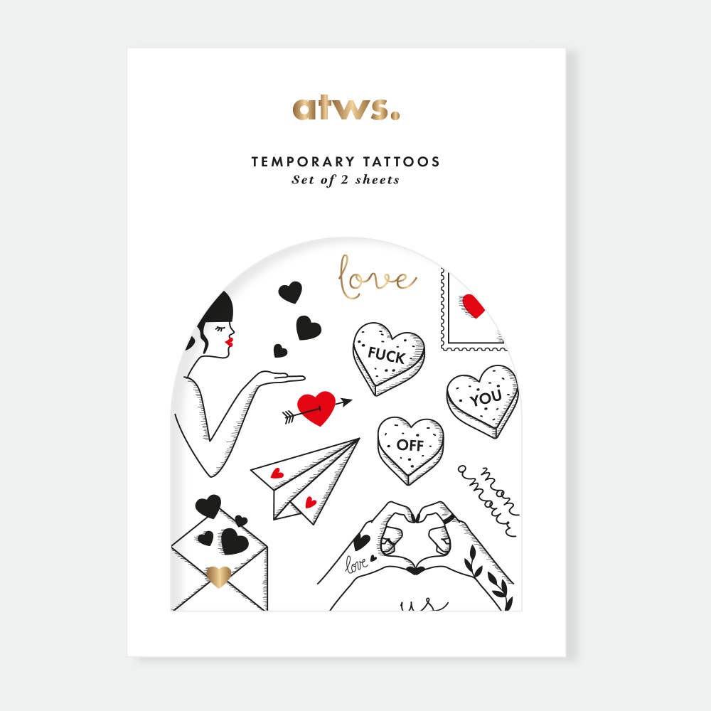 Tattoos Love set