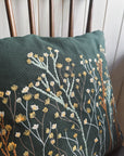 Embroidered Cushion Cover MOSS