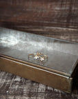 Stainless steel hoop earrings with set