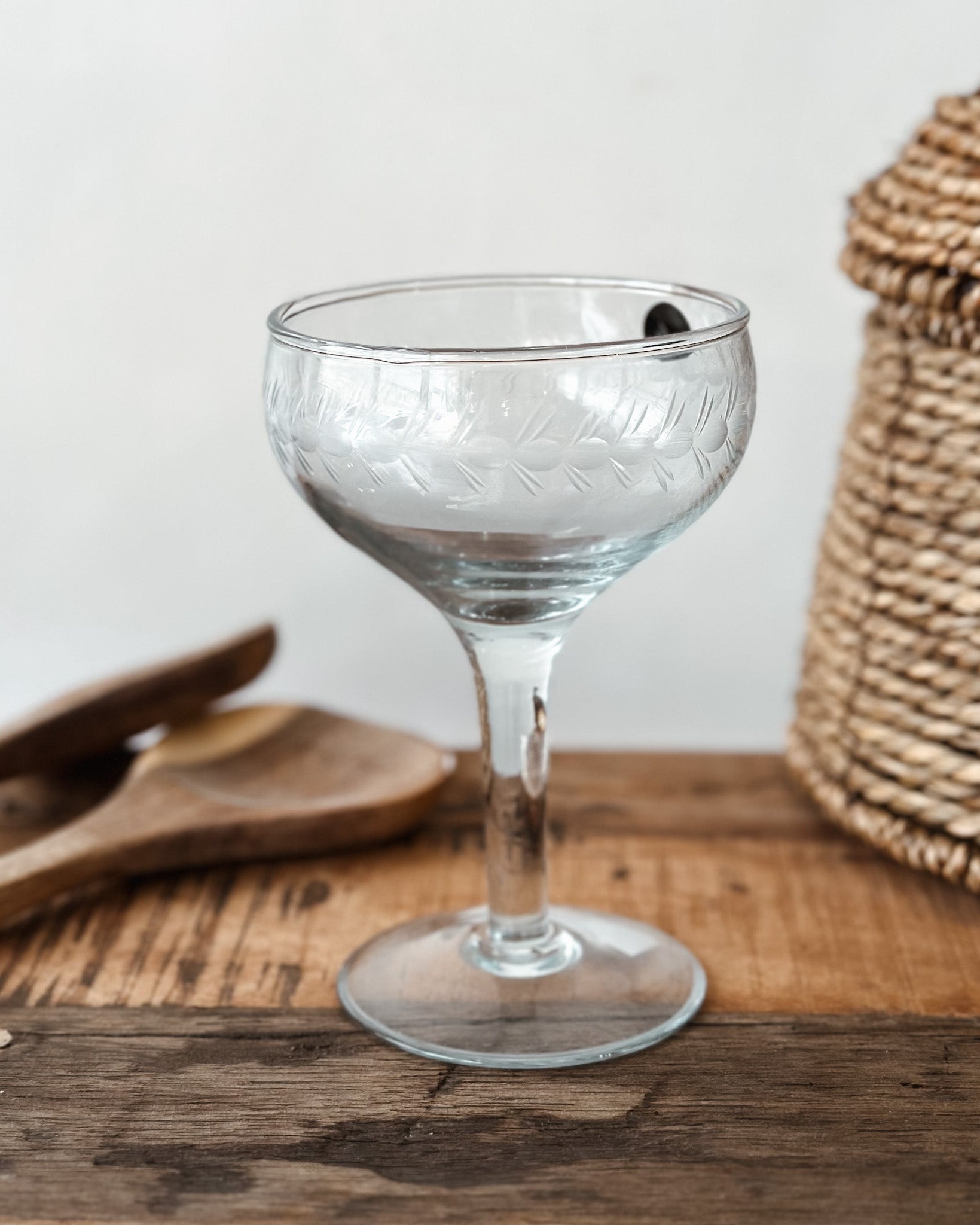 Cocktail glass, Clear