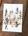 Card Cabin the woods