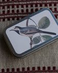Lata de pastilla - Manzana/Arte de pájaros nórdicos