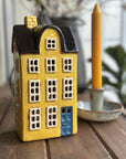 House f/tealight Nyhavn blue door