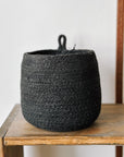Cesta colgante - Negro