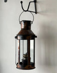 Vintage Copper Nautical Style Oil Lantern