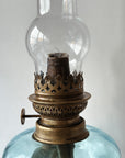 Vintage Tall French Oil Lamp
