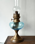 Vintage Tall French Oil Lamp