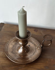 Vintage Walking Brass Candle Holder