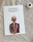 Wild woman Card